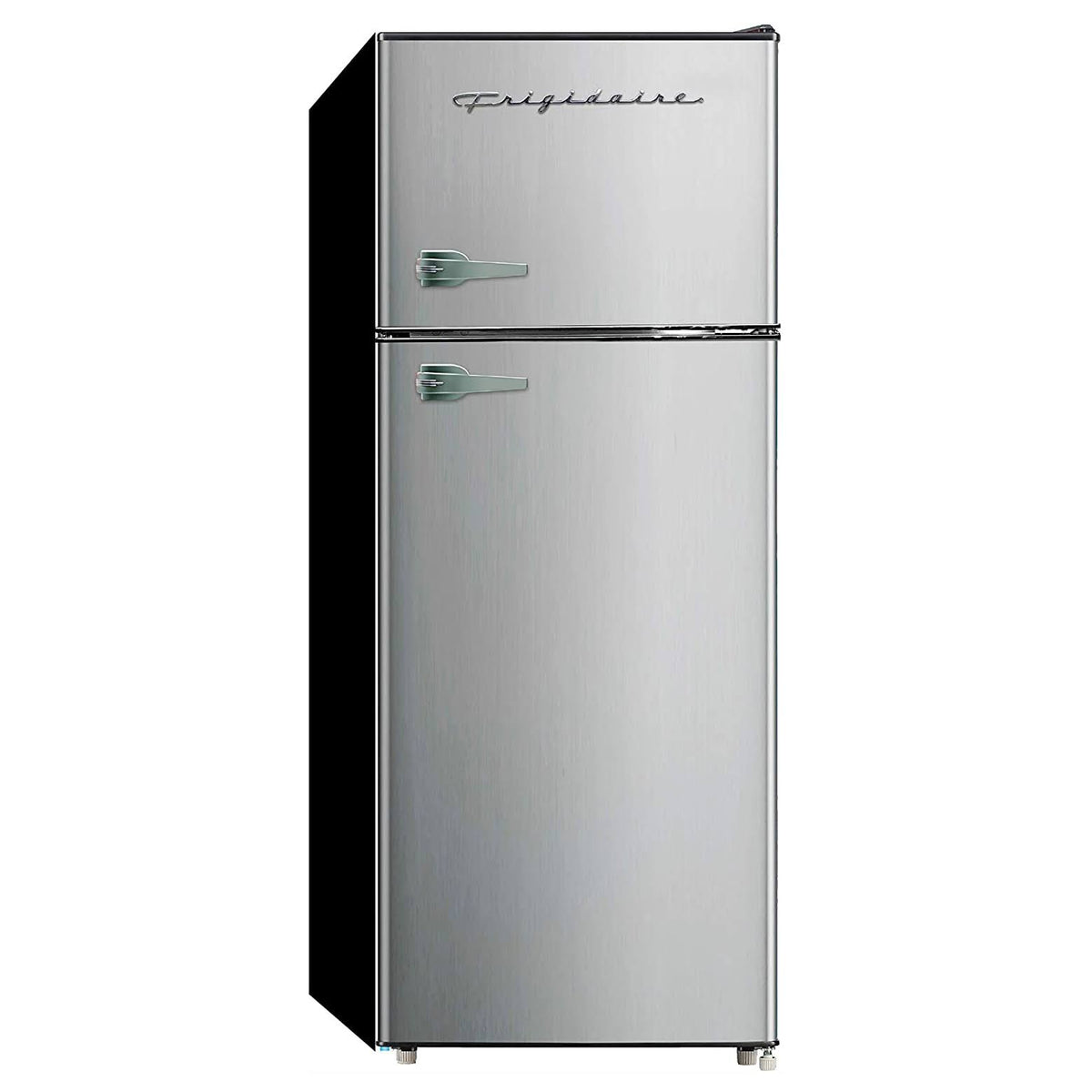 Frigidaire efr751 Retro Refrigerator with 7.5 Cu. Ft. Capacity, Platinum Design