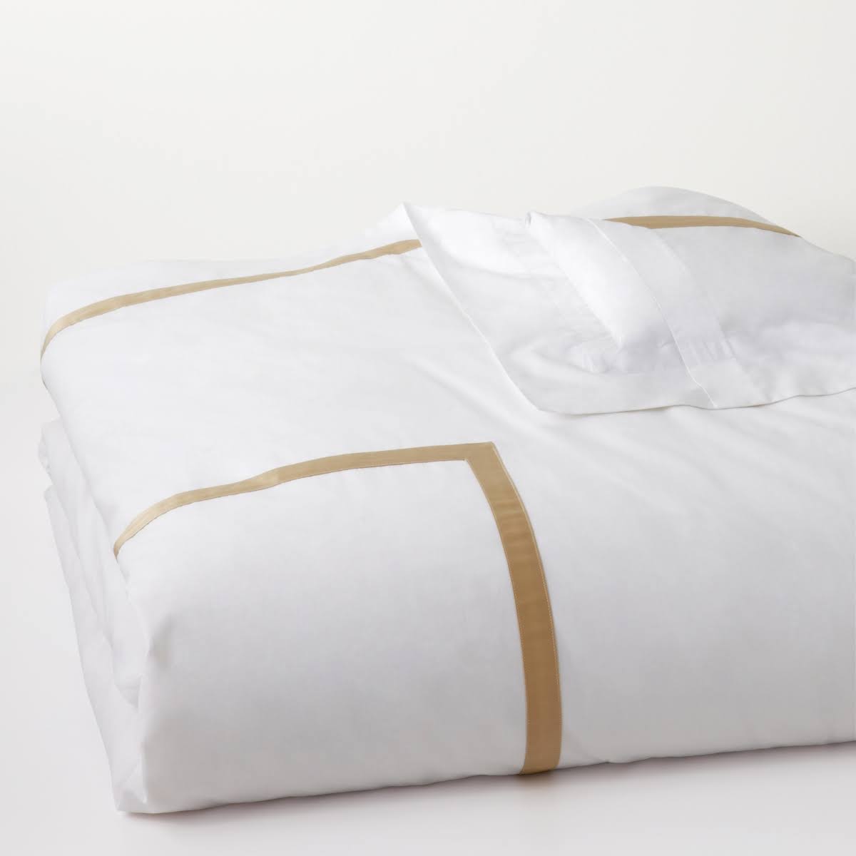 Matouk Lowell King Duvet in Blue