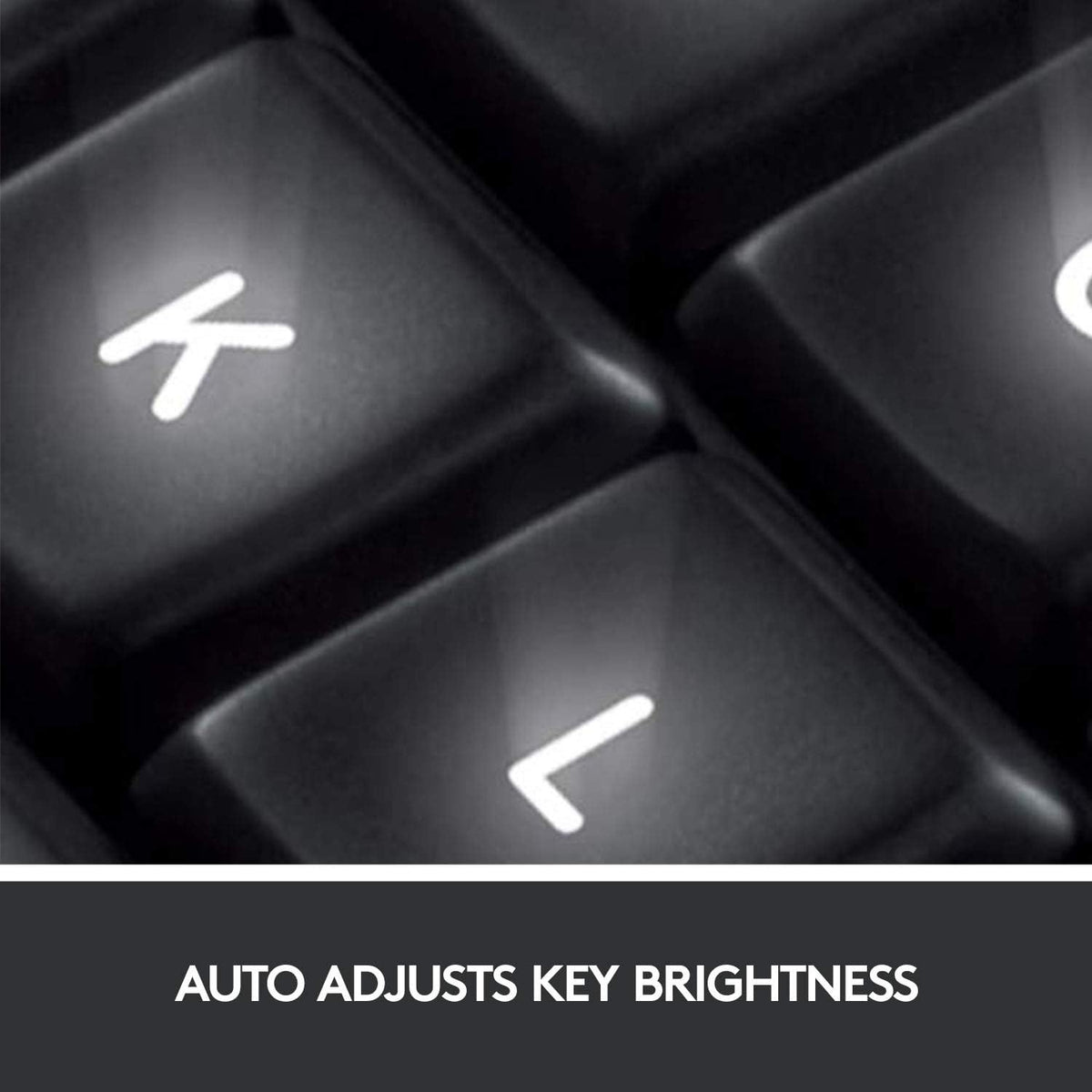 Logitech K800 Wireless Illuminated Keyboard with Backlighting, Fast Charging and Dropout-Free 2.4GHz Connection