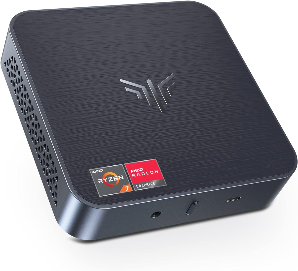 KAMRUI Ryzen 7 3750H Mini PC with Windows 11 Pro, 16GB RAM and 512GB SSD, Radeon RX Vega 10 Graphics, DP 4K UHD Dual-Screen Support