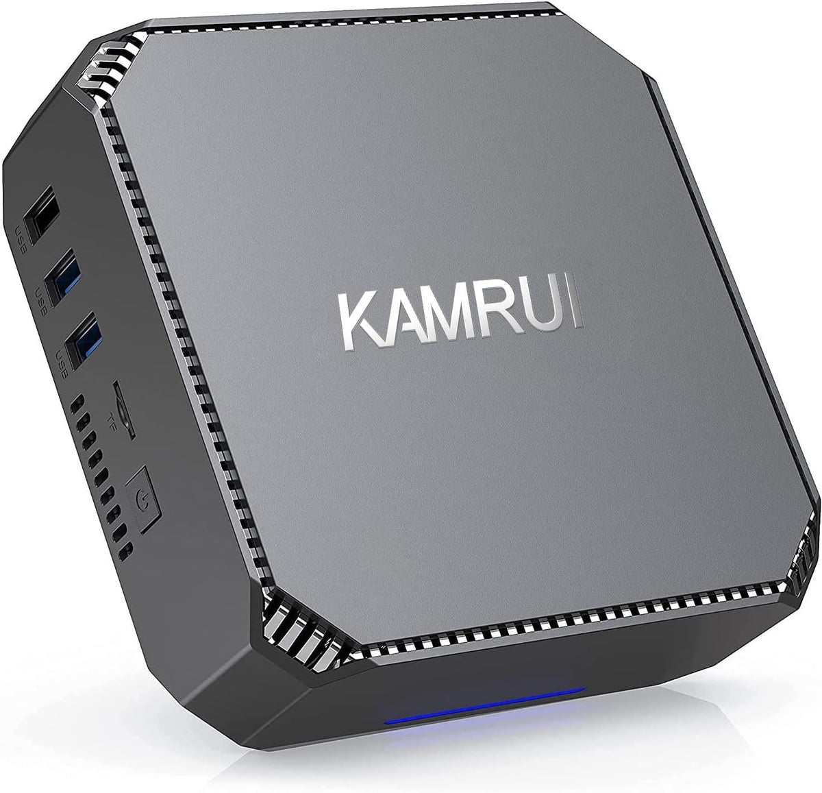 KAMRUI Ryzen 7 3750H Mini PC with Windows 11 Pro, 16GB RAM and 512GB SSD, Radeon RX Vega 10 Graphics, DP 4K UHD Dual-Screen Support