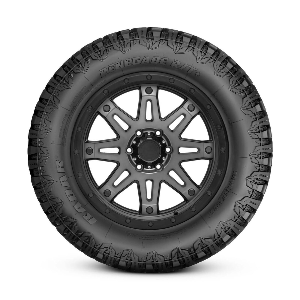 Radar Renegade R/T+ Light Truck Tire, LT285/70R17E 121/118Q, RND0104